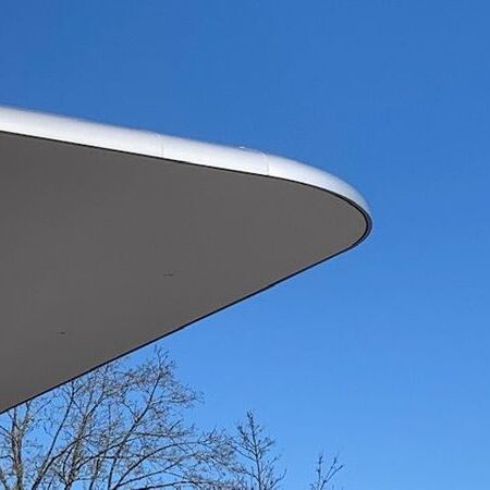 Rundecken für Dach Ausstellung Mercedes Ravensburg